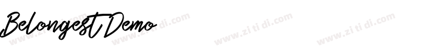 Belongest Demo字体转换